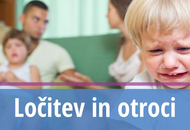 ločitev in otroci